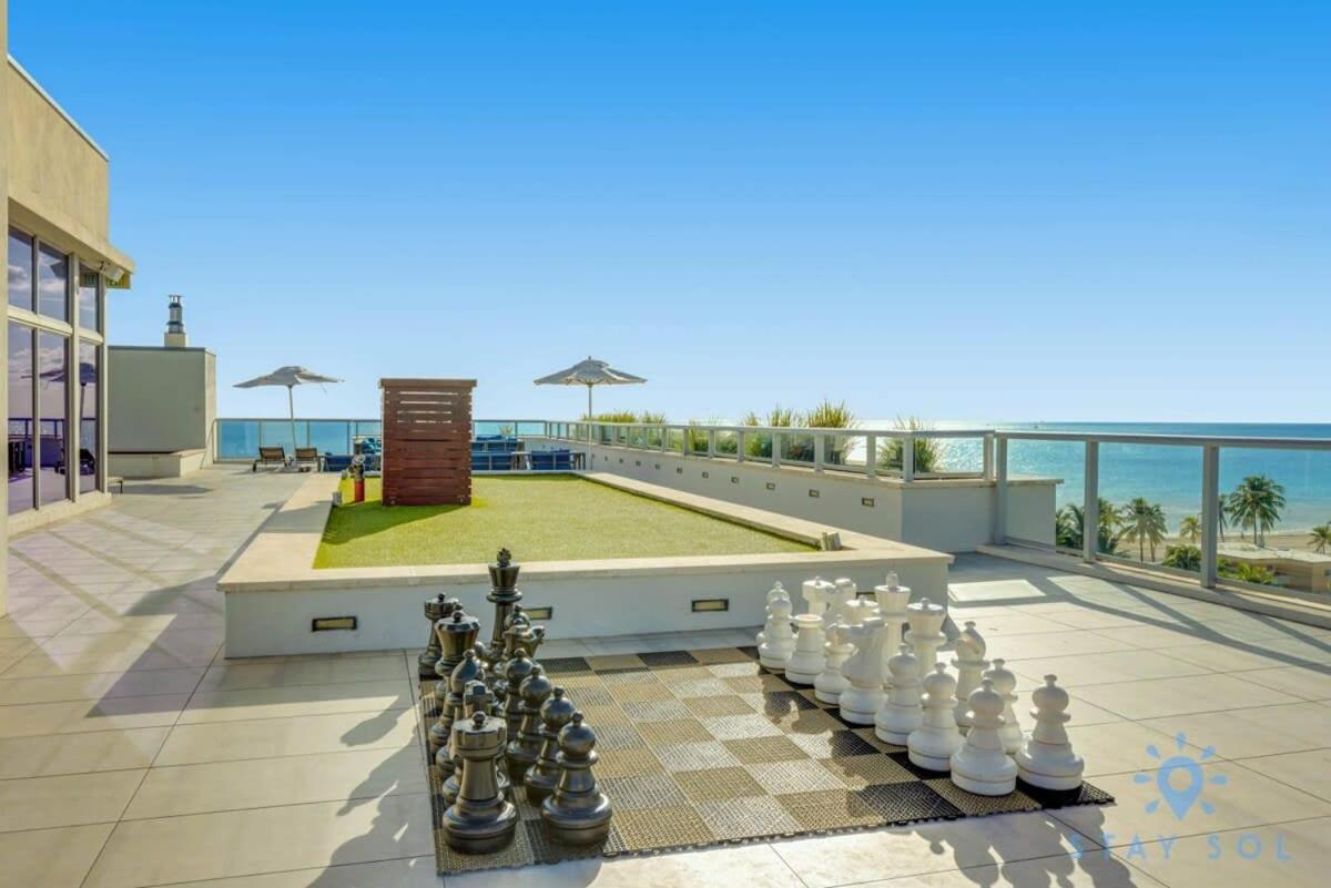 Best Stay - Rooftop Pool - Hollywood Beach Board - Walk Екстериор снимка