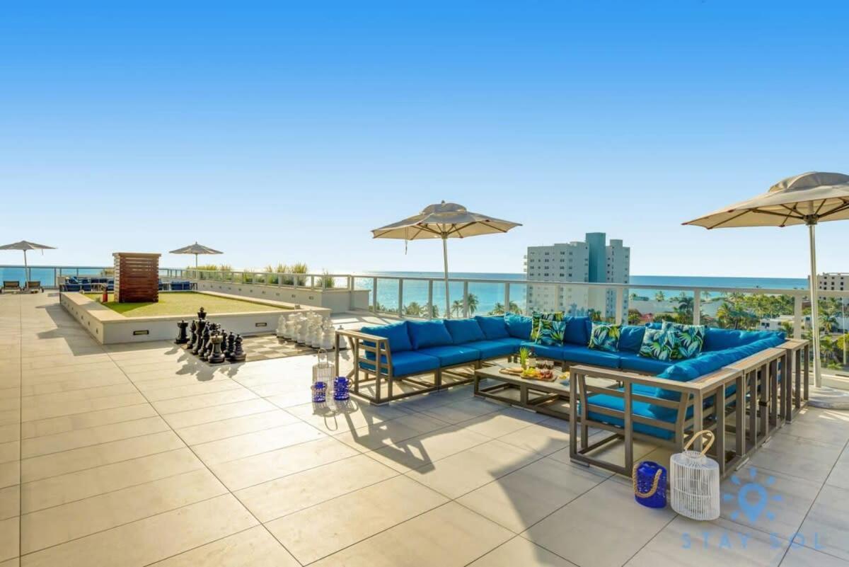 Best Stay - Rooftop Pool - Hollywood Beach Board - Walk Екстериор снимка