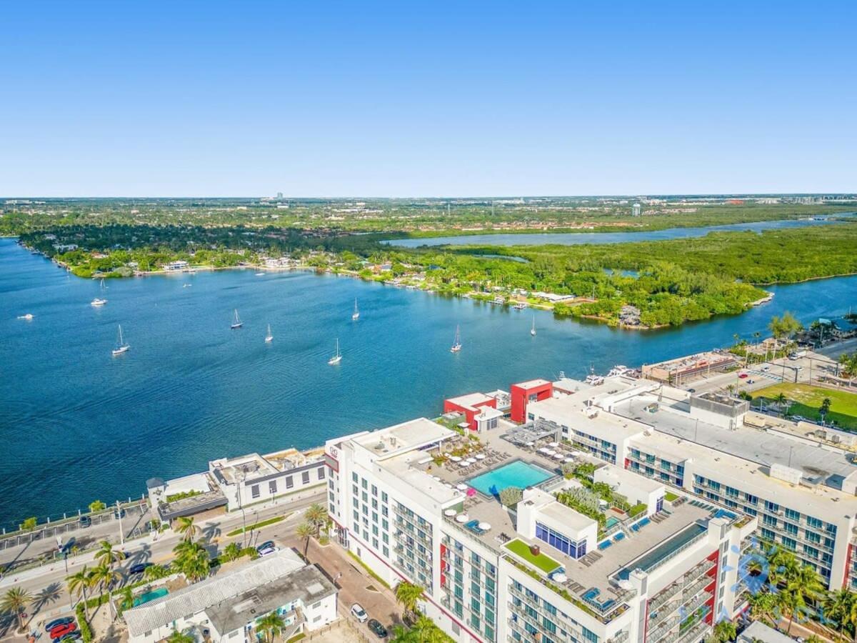 Best Stay - Rooftop Pool - Hollywood Beach Board - Walk Екстериор снимка