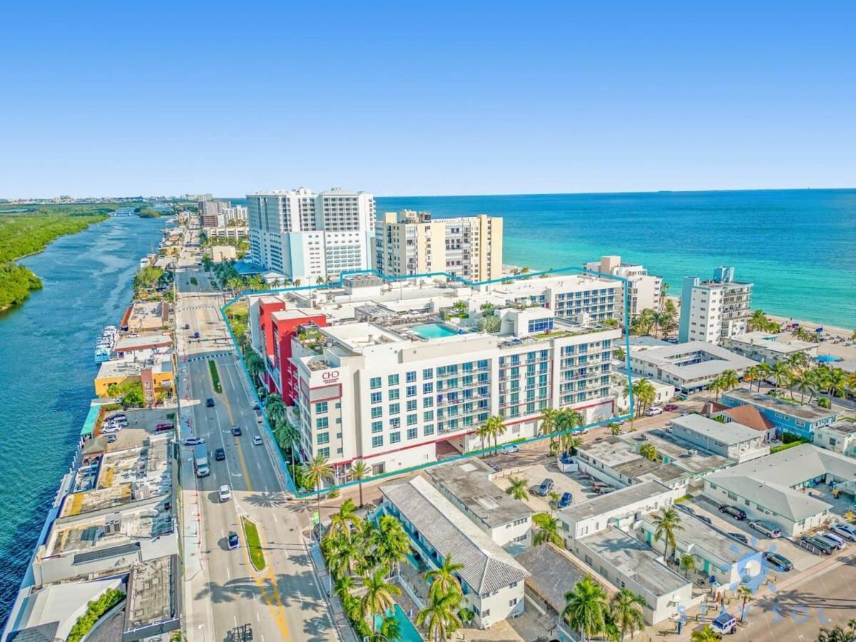 Best Stay - Rooftop Pool - Hollywood Beach Board - Walk Екстериор снимка