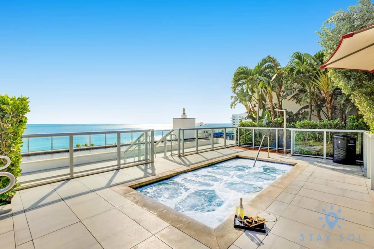 Best Stay - Rooftop Pool - Hollywood Beach Board - Walk Екстериор снимка