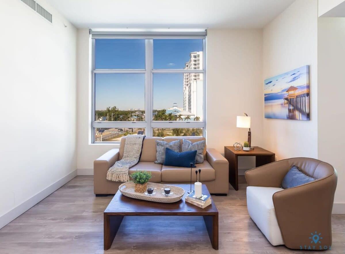 Best Stay - Rooftop Pool - Hollywood Beach Board - Walk Екстериор снимка